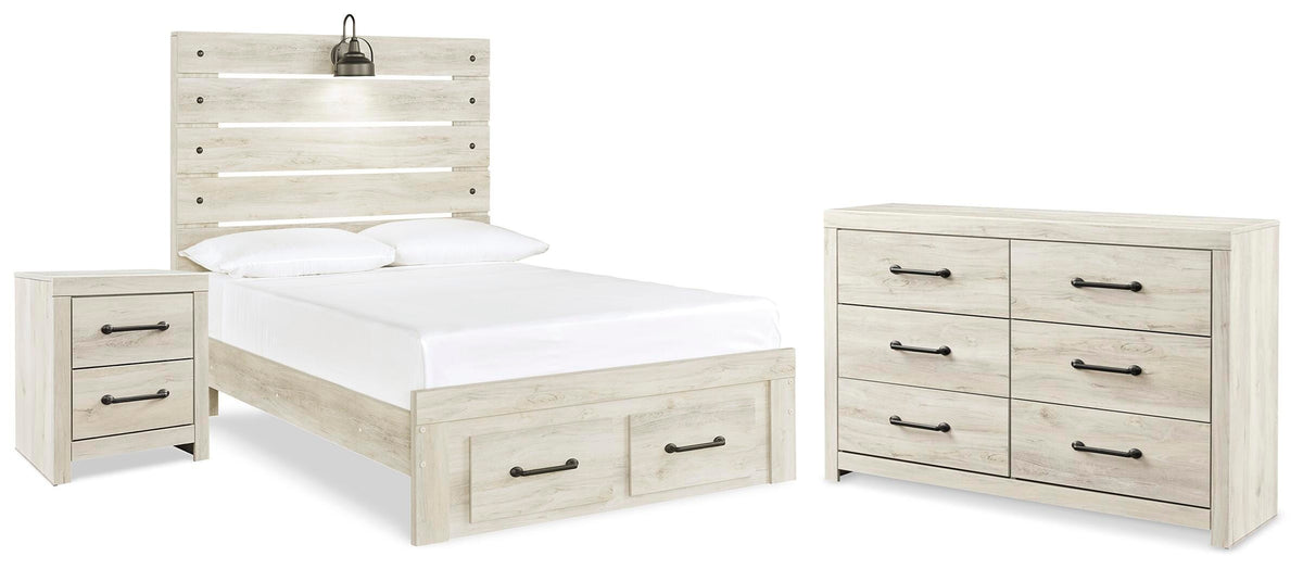 J&M Furniture - Ashley Furniture - Cambeck Full Panel Bed, Dresser and Nightstand - Full Panel Bed, Dresser and Nightstand - B192B134