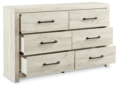 Cambeck Queen Panel Bed with Storage, Dresser and Nightstand