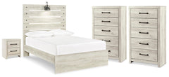 J&M Furniture - Ashley Furniture - Cambeck Full Panel Storage Bed, 2 Chests and 1 Nightstand - Full Panel Storage Bed, 2 Chests and 1 Nightstand - B192B136