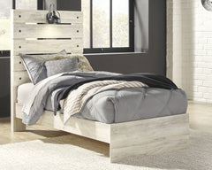 J&M Furniture - Ashley Furniture - Cambeck Twin Panel Bed - Twin Panel Bed / Whitewash - B192B2