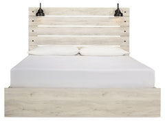 Cambeck King Panel Bed with 2 Storage Drawers