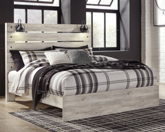 J&M Furniture - Ashley Furniture - Cambeck King Panel Bed - King Panel Bed / Whitewash - B192B28