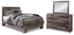 J&M Furniture - Ashley Furniture - Derekson Full Panel Bed, Dresser and Mirror - Full Panel Bed, Dresser and Mirror - B200B5