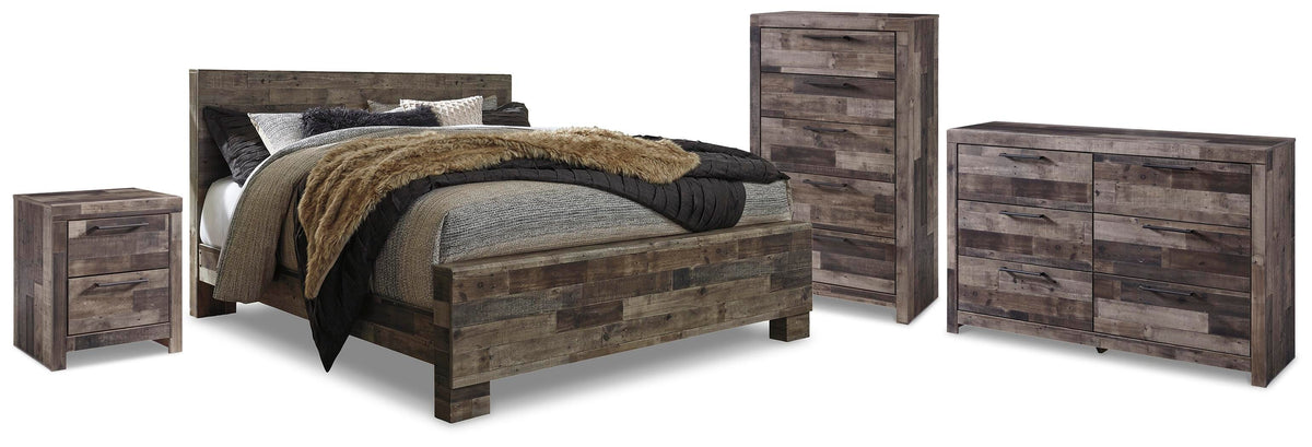 J&M Furniture - Ashley Furniture - Derekson Queen Panel Storage Bed, Dresser, Chest and Nightstand - Queen Panel Storage Bed, Dresser, Chest and Nightstand - B200B84
