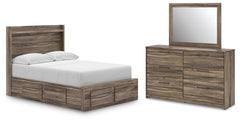 J&M Furniture - Ashley Furniture - Elbrim Full Panel Storage Bed, Dresser and Mirror - Full Panel Storage Bed, Dresser and Mirror - PCB2005B18