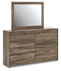 Elbrim Full Panel Bed, Dresser and Mirror