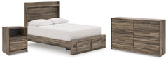 J&M Furniture - Ashley Furniture - Elbrim Full Storage Bed, Dresser and Nightstand - Full Storage Bed, Dresser and Nightstand - PCB2005B27