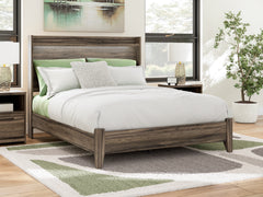 J&M Furniture - Ashley Furniture - Elbrim Queen Panel Bed - Queen Panel Bed / Brown - PCB2005B2