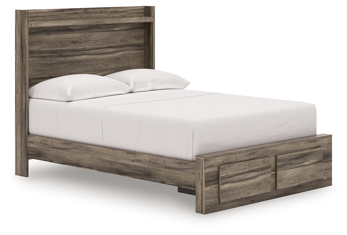 J&M Furniture - Ashley Furniture - Elbrim Full Panel Storage Bed - Full Panel Storage Bed / Brown - PCB2005B10