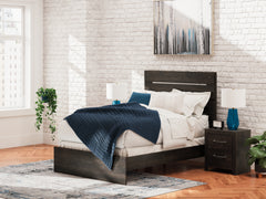 J&M Furniture - Ashley Furniture - Hollivern Full Panel Bed - Full Panel Bed / Dark Gray - PCB2108B12