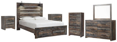 J&M Furniture - Ashley Furniture - Drystan Queen Panel Storage Bed, Dresser, Mirror, Chest and 2 Nightstands - Queen Panel Storage Bed, Dresser, Mirror, Chest and 2 Nightstands - B211B123