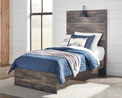 J&M Furniture - Ashley Furniture - Drystan Twin Panel Bed - Twin Panel Bed / Multi - B211B2
