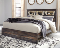 J&M Furniture - Ashley Furniture - Drystan King Bookcase Bed - King Bookcase Bed / Multi - B211B53