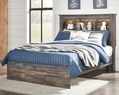 J&M Furniture - Ashley Furniture - Drystan Full Bookcase Bed - Full Bookcase Bed / Multi - B211B46