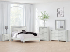 Zyniden Queen Upholstered Panel Bed