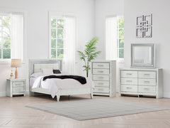 Zyniden Full Upholstered Panel Bed