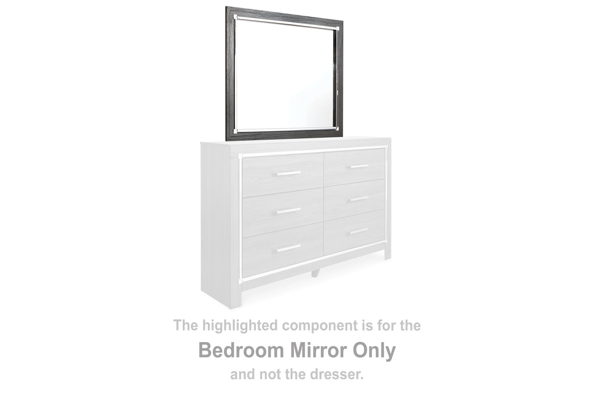 J&M Furniture - Ashley Furniture - Lodanna Bedroom Mirror - Bedroom Mirror / Gray - B214-36