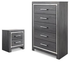 J&M Furniture - Ashley Furniture - Lodanna Chest and Nightstand - Chest and Nightstand - B214B63