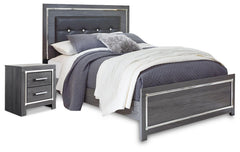 J&M Furniture - Ashley Furniture - Lodanna Queen Panel Bed and Nightstand - Queen Panel Bed and Nightstand - B214B56