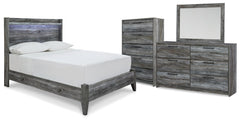 J&M Furniture - Ashley Furniture - Baystorm Full Panel Bed, Dresser, Mirror and Chest - Full Panel Bed, Dresser, Mirror and Chest - B221B80