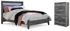 Baystorm Queen Panel Bed and Chest