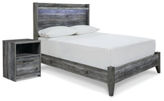 J&M Furniture - Ashley Furniture - Baystorm Full Panel Bed and Nightstand - Full Panel Bed and Nightstand - B221B76
