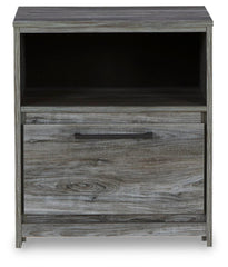Baystorm Queen Panel Storage Bed and 2 Nightstands