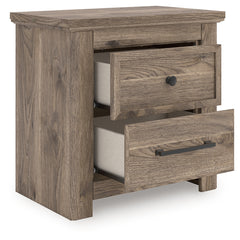 J&M Furniture - Ashley Furniture - Rusticott Nightstand - Two Drawer Night Stand / Brown - PCB2260-92