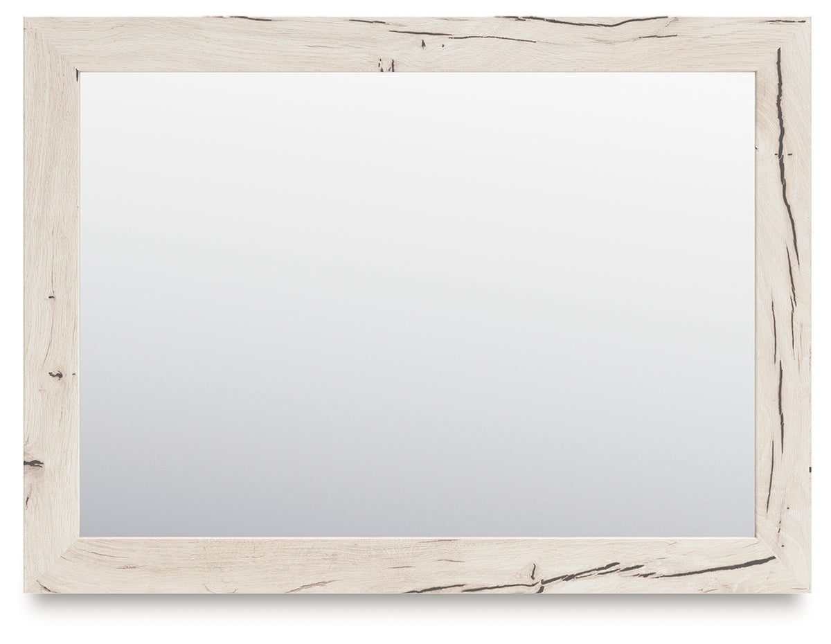 J&M Furniture - Ashley Furniture - Lawroy Bedroom Mirror - Bedroom Mirror / Light Natural - B2310-36