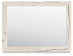 J&M Furniture - Ashley Furniture - Lawroy Bedroom Mirror - Bedroom Mirror / Light Natural - B2310-36