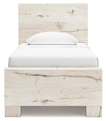 Lawroy Twin Panel Bed with Storage and Nightstand
