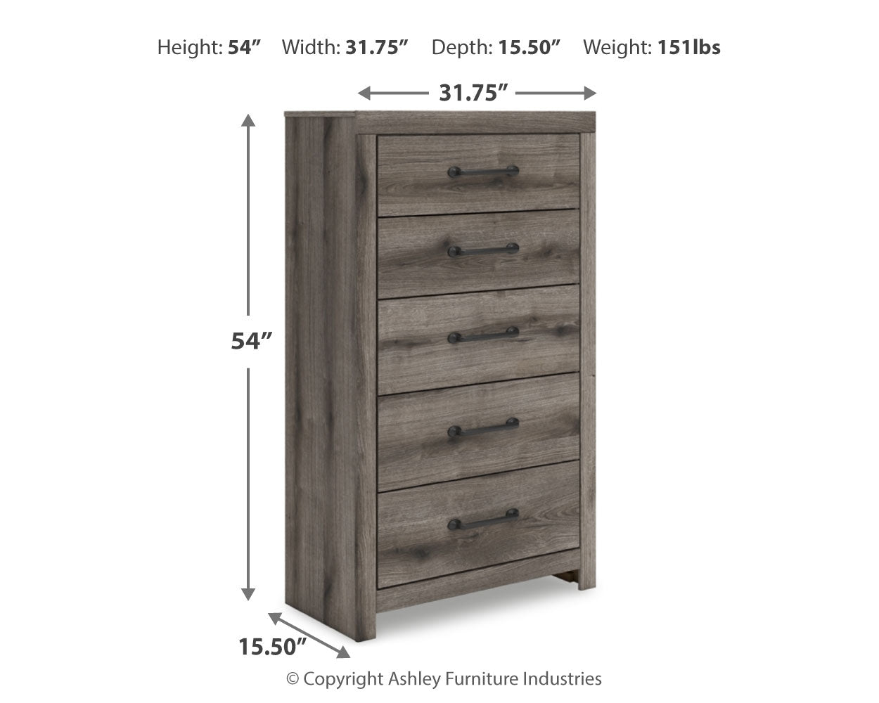 Graystorm Chest of Drawers