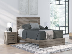 Graystorm Queen Panel Bed