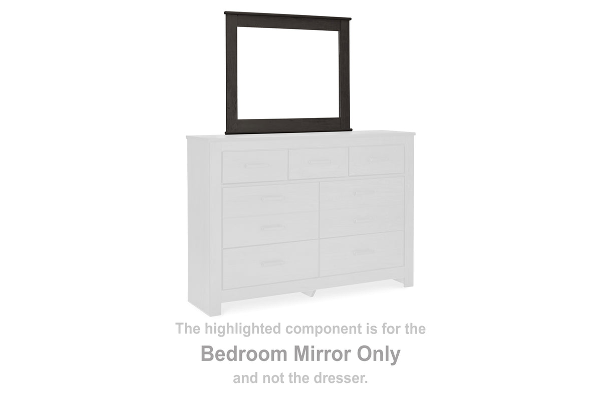 J&M Furniture - Ashley Furniture - Brinxton Bedroom Mirror - Bedroom Mirror / Charcoal - B249-36