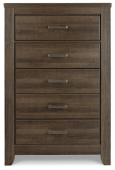 Juararo Queen Poster Bed, Dresser, Mirror, Chest and Nightstand