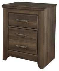 Juararo King Panel Bed and 2 Nightstands
