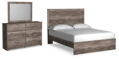 J&M Furniture - Ashley Furniture - Ralinksi Queen Panel Bed, Dresser and Mirror - Queen Panel Bed, Dresser and Mirror - B2587B6