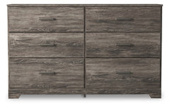 J&M Furniture - Ashley Furniture - Ralinksi Dresser - Six Drawer Dresser / Gray - B2587-31