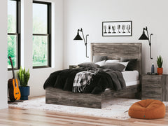 J&M Furniture - Ashley Furniture - Ralinksi Full Panel Bed - Full Panel Bed / Gray - B2587B4
