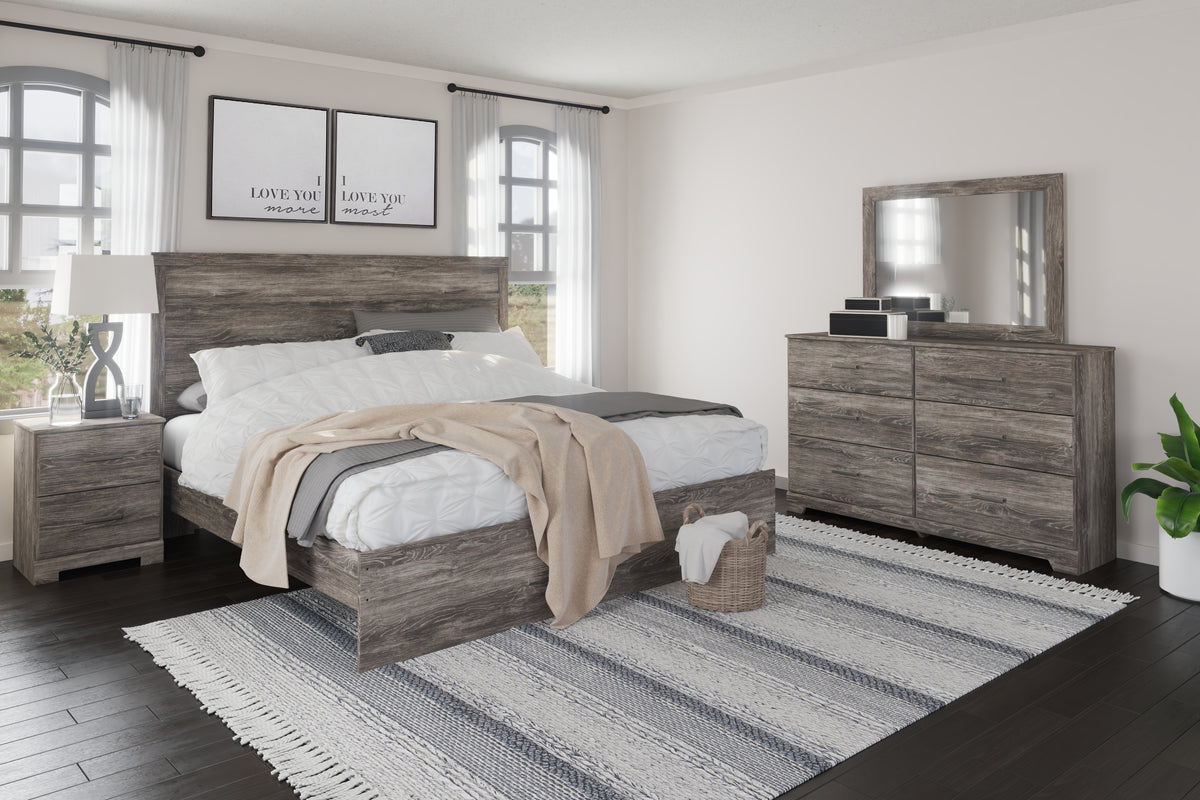 J&M Furniture - Ashley Furniture - Ralinksi Dresser and Mirror - Dresser and Mirror / Gray - B2587B1