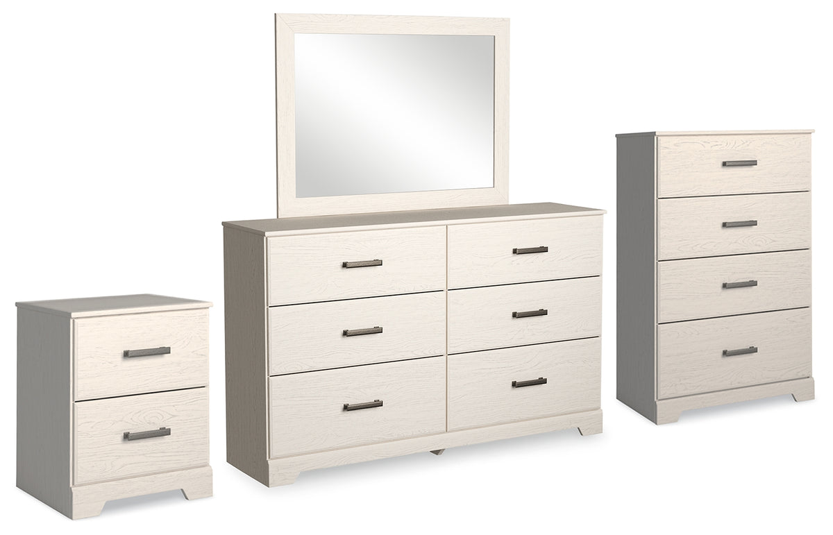 J&M Furniture - Ashley Furniture - Stelsie Dresser, Mirror, Chest and Nightstand - Dresser, Mirror, Chest and Nightstand - B2588B15