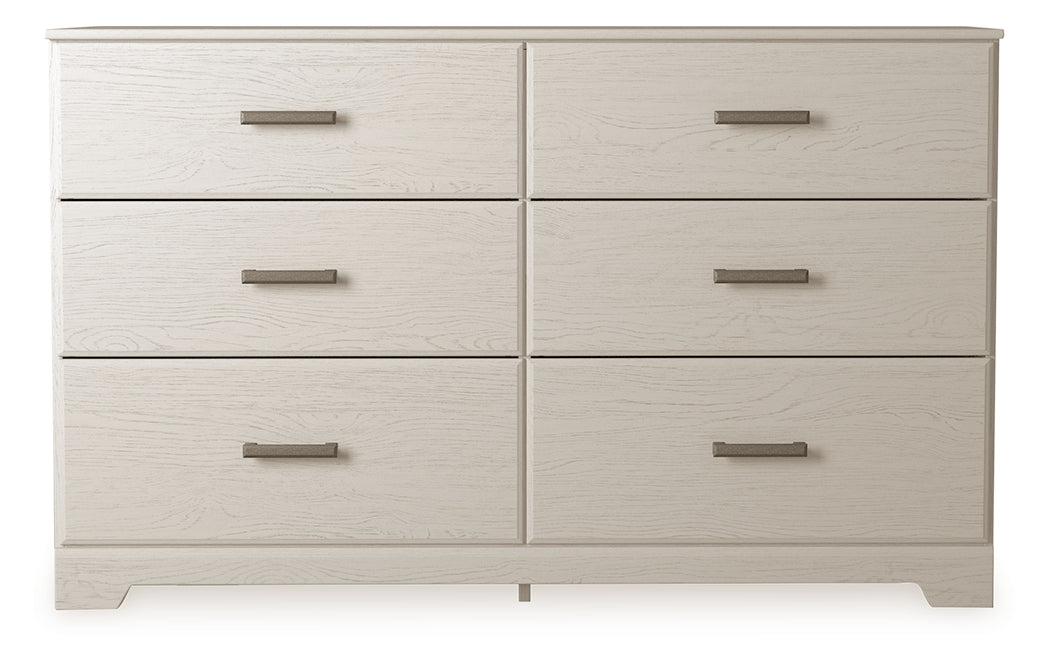 J&M Furniture - Ashley Furniture - Stelsie Dresser - Six Drawer Dresser / White - B2588-31