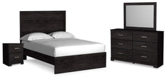 J&M Furniture - Ashley Furniture - Belachime Full Panel Bed, Dresser, Mirror and Nightstand - Full Panel Bed, Dresser, Mirror and Nightstand - B2589B18