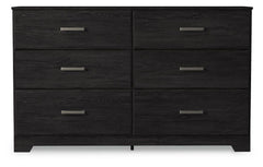 Belachime Full Panel Bed, Dresser, Chest and 2 Nightstands