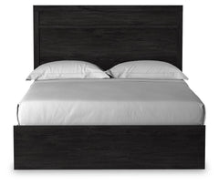 Belachime Queen Panel Bed and Nightstand