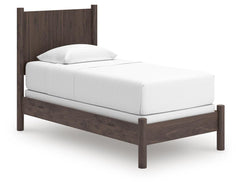 Pamytta Twin Panel Bed, Dresser and Mirror