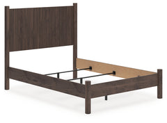 J&M Furniture - Ashley Furniture - Pamytta Full Panel Bed - Full Panel Bed / Brown - PCB2614B16