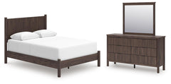 J&M Furniture - Ashley Furniture - Pamytta Queen Panel Bed, Dresser and Mirror - Queen Panel Bed, Dresser and Mirror - PCB2614B19