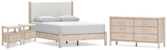 J&M Furniture - Ashley Furniture - Cadmori Queen Panel Bed, Dresser and 2 Nightstands - Queen Panel Bed, Dresser and 2 Nightstands - B2615B25