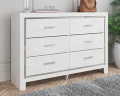 J&M Furniture - Ashley Furniture - Altyra Dresser - Six Drawer Dresser / White - B2640-31